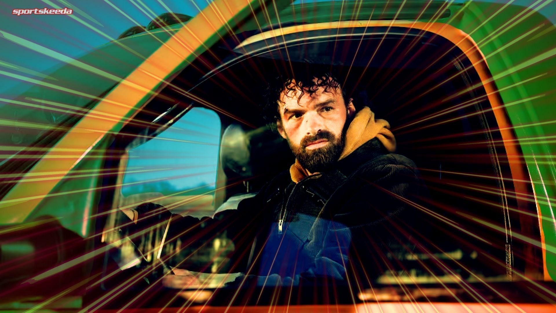 An image of Alban Lenoir from the 2025 film Last Bullet (Custom cover edited by Sportskeeda, Original Image [Netflix])