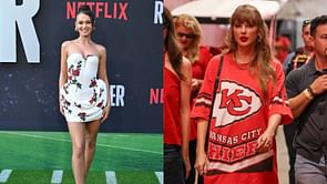 Kristin Juszczyk recalls how Travis Kelce's GF Taylor Swift catapulted her fashion career [VIDEO]
