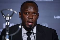 Usain Bolt makes partner Kasi Bennett emotional with a special Mother's Day surprise