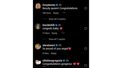 Olivia Dunne's reaction