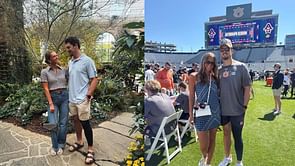 Jackson Arnold's GF Skyler Marshall shares adorable Sunday snap with Auburn QB via latest IG story