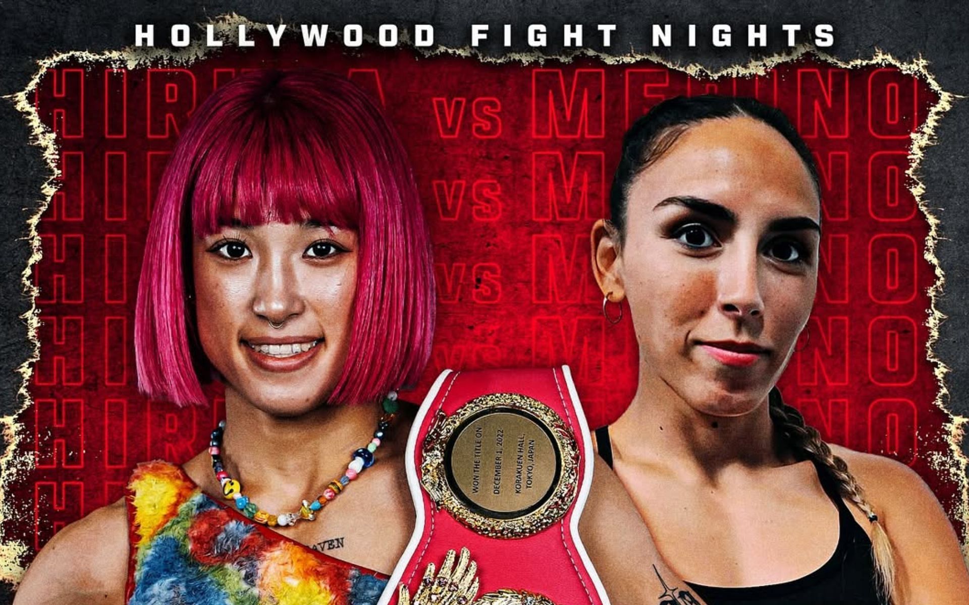 Mizuki Hiruta (left) faces Carla Ayelen Merino (right). [Image courtesy: @360boxingpromotions on Instagram]