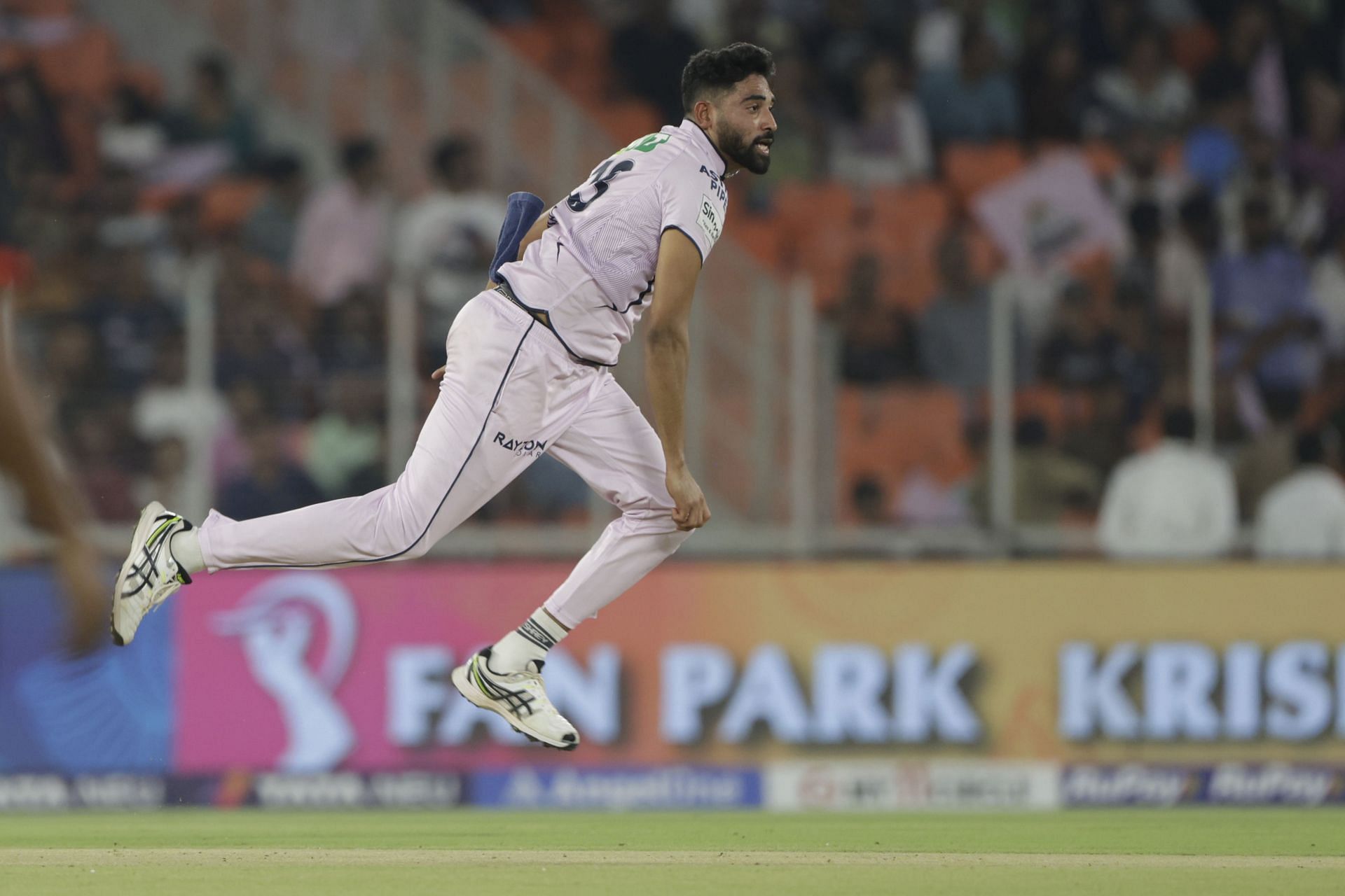 Mohammed Siraj has been GT&#039;s bowling trump card this season [Credit: Getty]