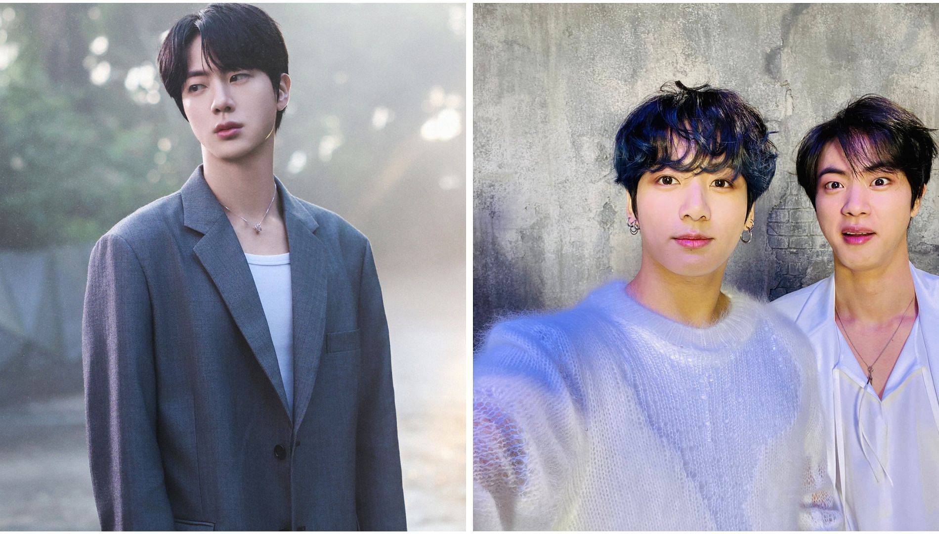 BTS Jin&rsquo;s two albums and one single, along with Jungkook&rsquo;s Golden, surpass 3 million sales on the Circle Chart (Image Via X@bts_bighit and @BTS_twt)