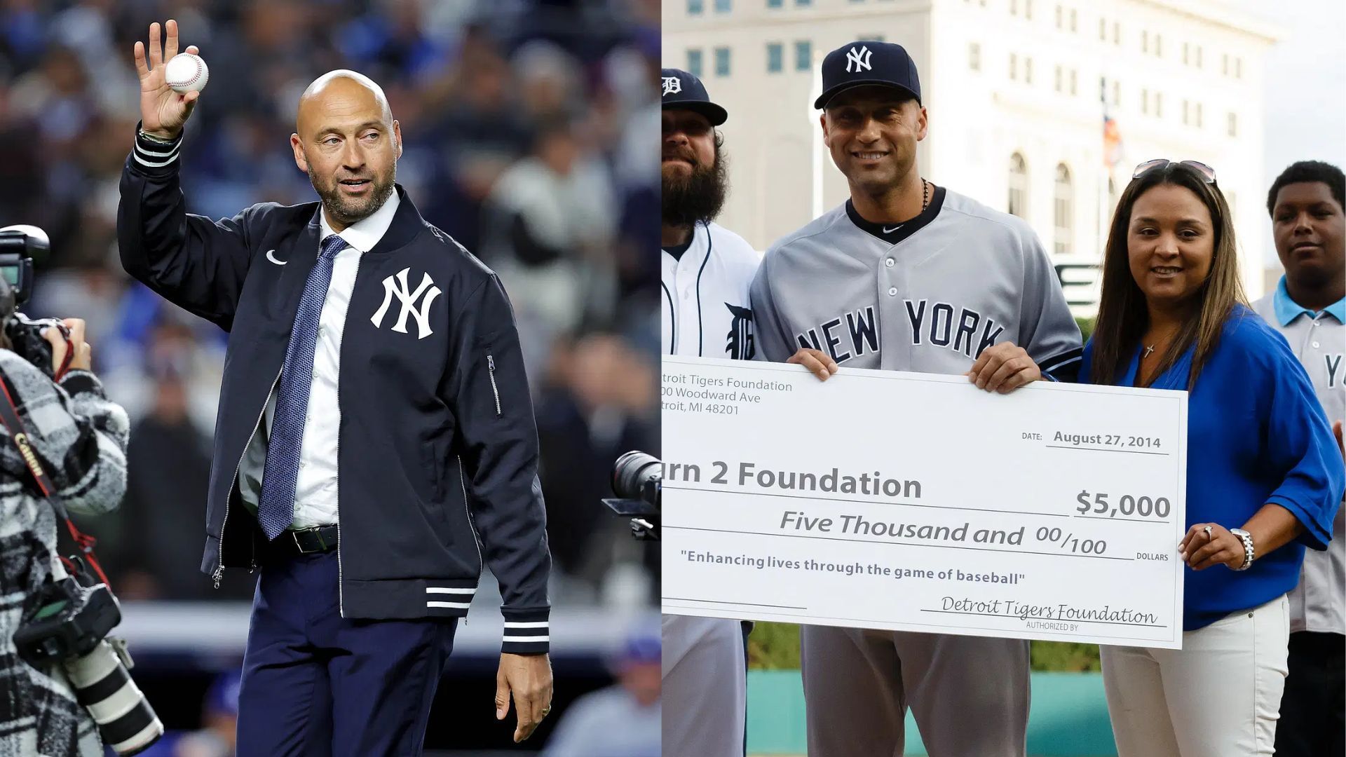Derek Jeter's sister Sharlee sends message to Yankees legend after he graduates college at 50