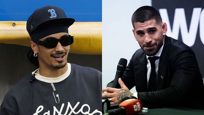 UCLA star Nico Iamaleava sends a lighthearted appeal to Ilia Topuria ahead of Charles Oliveira showdown
