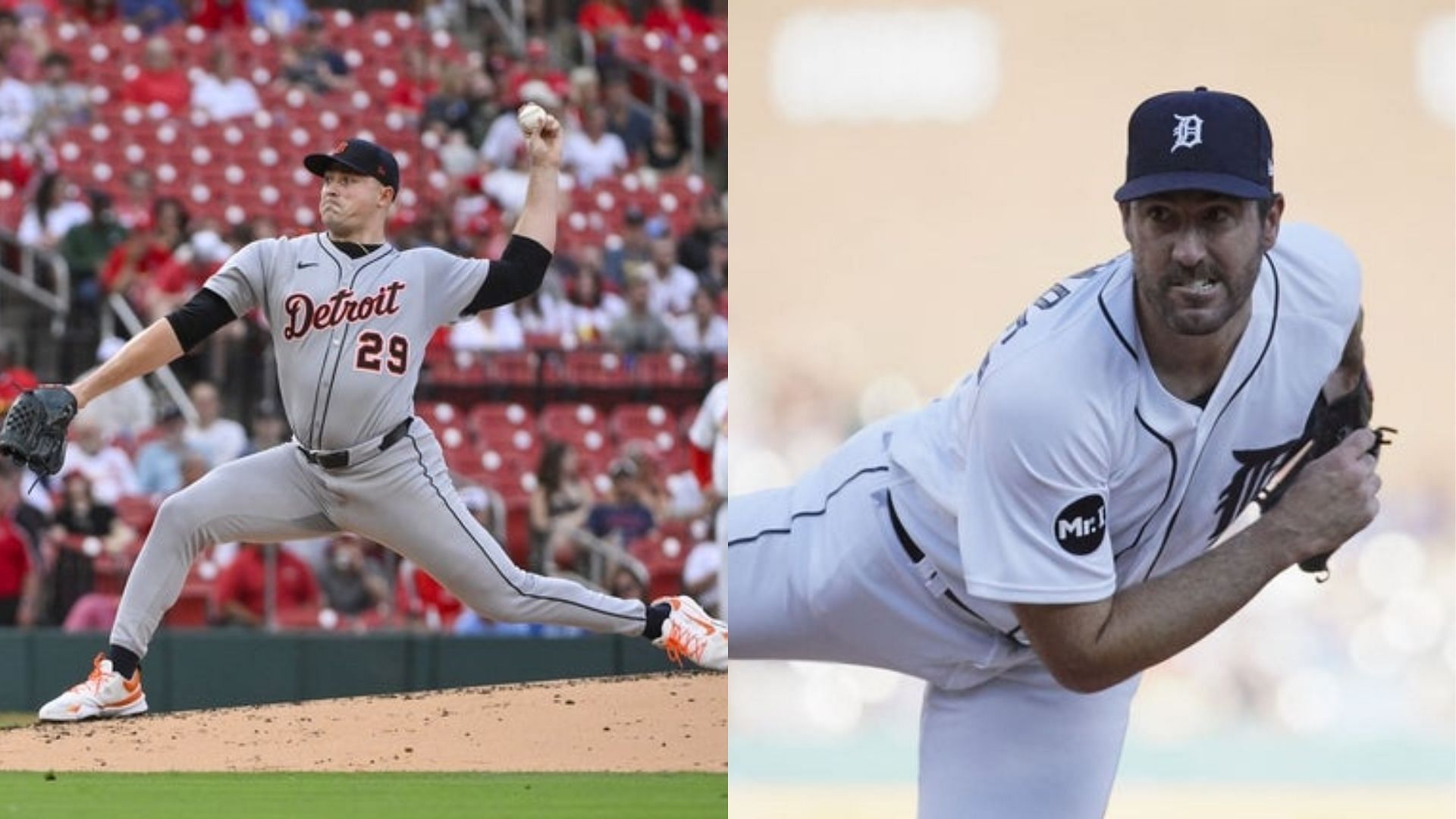 Detroit Tigers Pitcher Tarik Skubal &amp; Justin Verlander