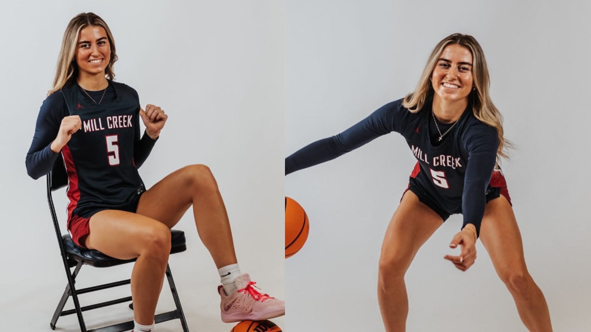 2026 prospect Bella Ragone fuels Notre Dame recruitment rumors with cryptic gesture (Image: IG/bella_ragone)
