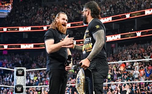 Sami Zayn and Jey Uso have had an uneven friendship lately. (Image Credit: WWE.com).
