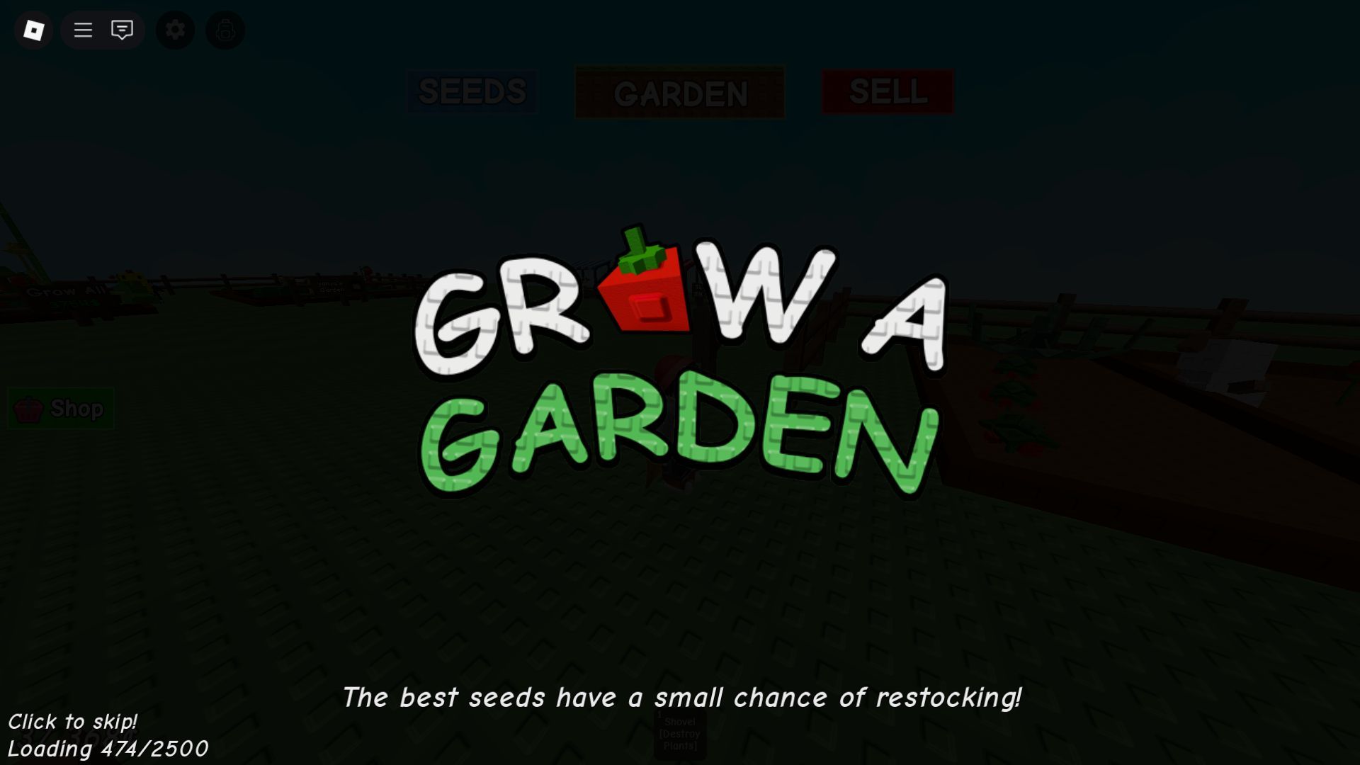 Inside the game (image via Roblox)
