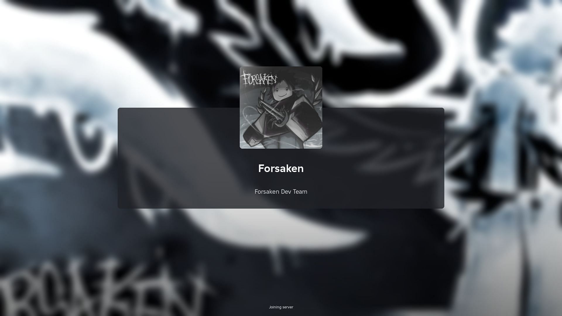 Roblox Forsaken