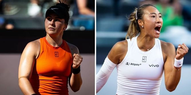Italian Open 2025: Bianca Andreescu vs Zheng Qinwen preview, head-to-head, prediction, and pick