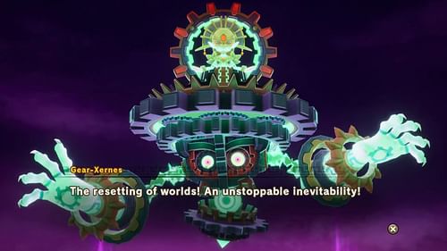 Gear-Xernes in Fantasy Life i The Girl Who Steals Time (Image via LEVEL5 Inc/Youtuber/@King-X)