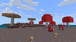 5 reasons why you may find hostile mobs on mushroom islands in Minecraft