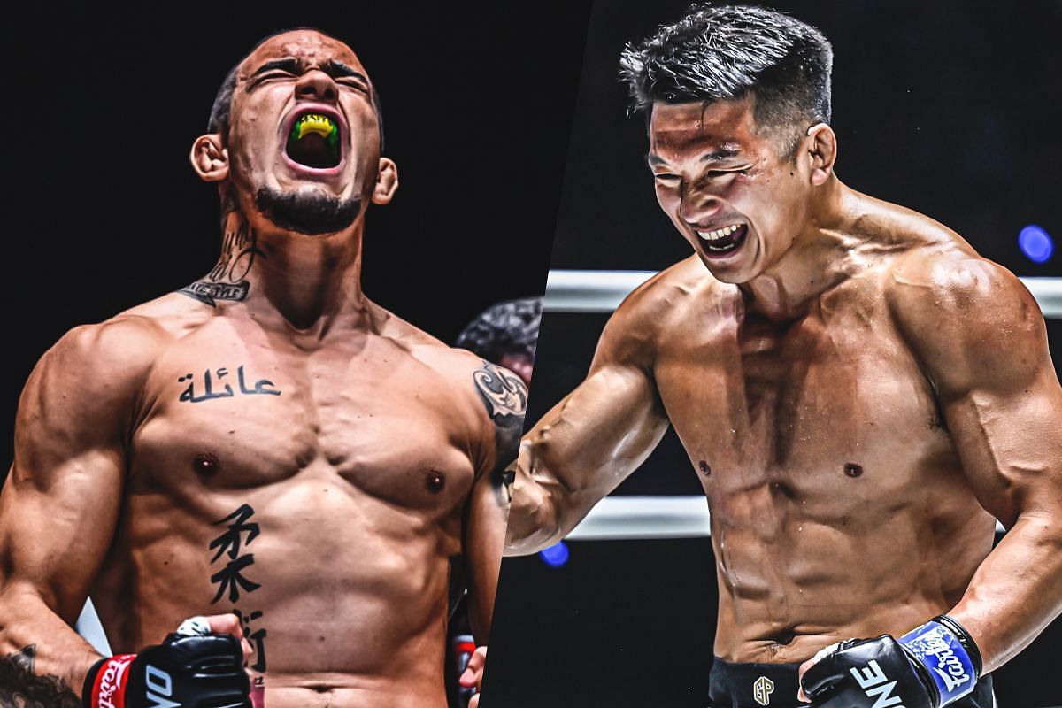 Lucas Gabriel (L) and Zhang Lipeng (R) | Photo credit: ONE Championship