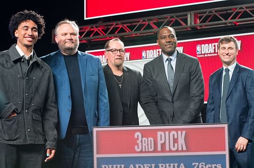 The Dallas Mavericks won the 2025 NBA Draft Lottery in Chicago - Source: Getty