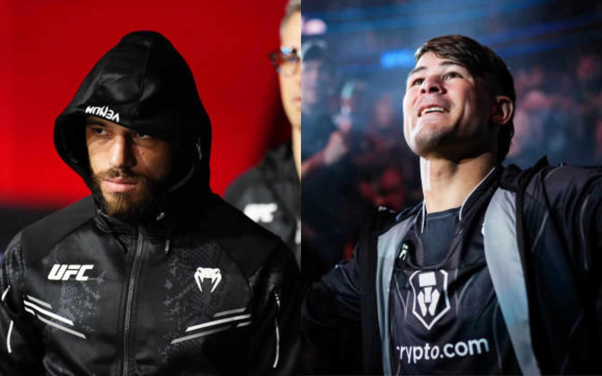 Jean Silva (left) believes he will face Diego Lopes (right) next [Image credits: Getty Images]