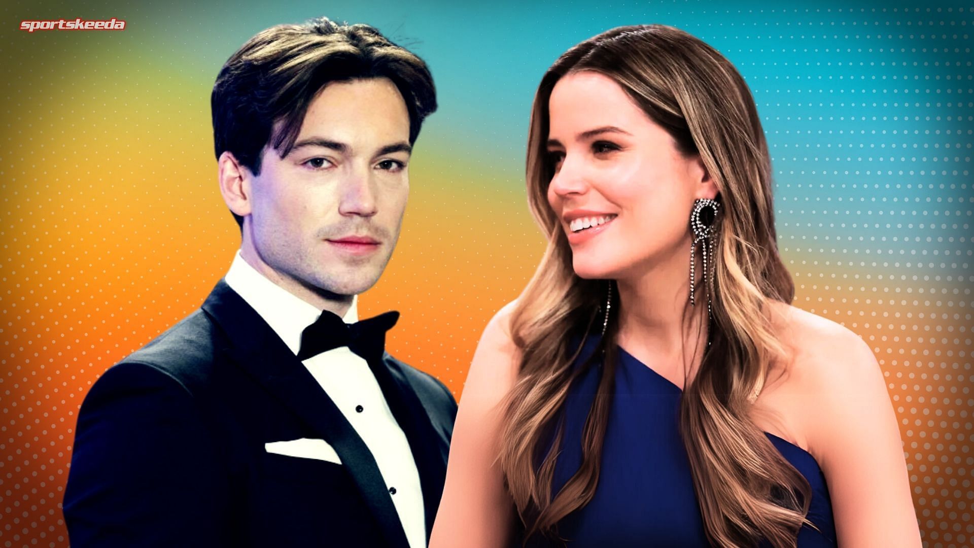 Sasha (Sofia Mattsson) and Michael (Rory Gibson) from General Hospital [Custom cover edited by Sportskeeda (Original image via ABC)]