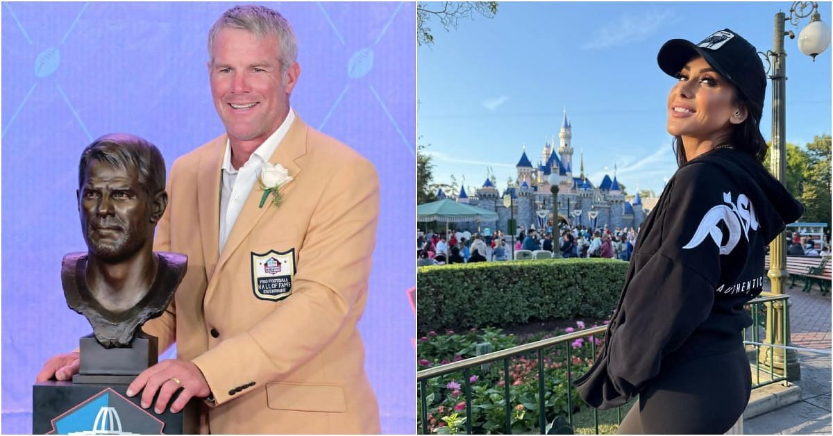 Brett Favre and Jenn Sterger (Credits: Favre and Sterger IG) 