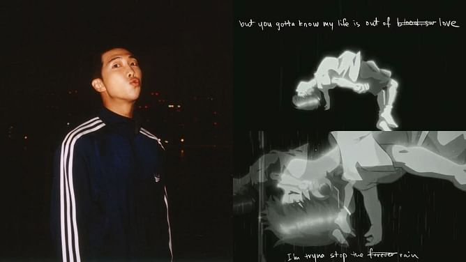"Genius RM"— Fans react as reference from BTS' Blood, Sweat & Tears, solo song Out of Love, seen in Stop The Rain with Epik High's Tablo