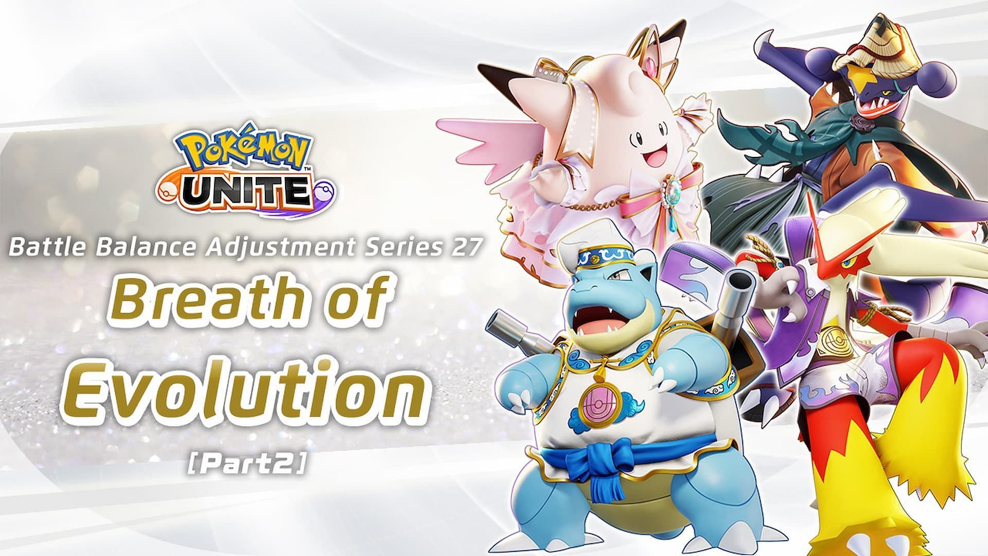 Pokemon Unite Breath of Evolution Part 2: Release date, balance updates, and more