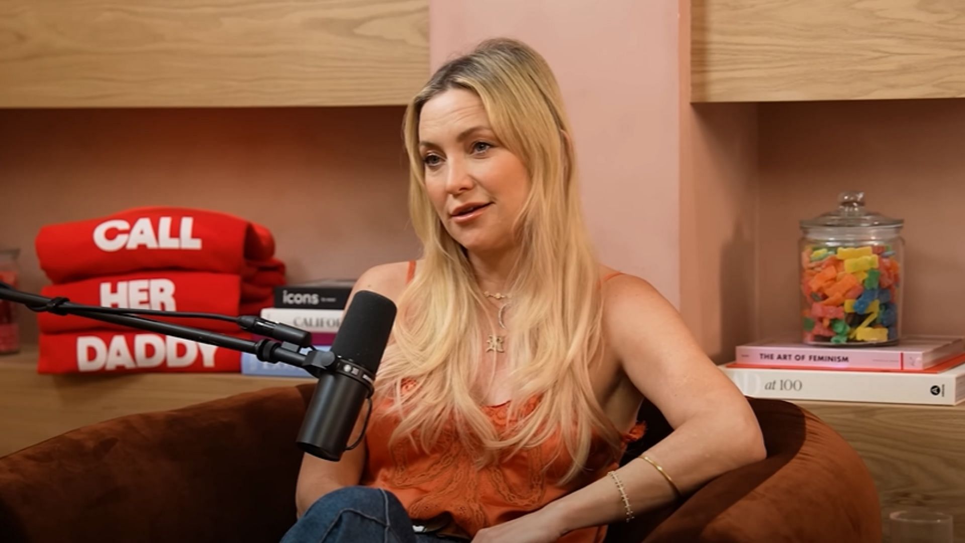 Kate Hudson in Call Her Daddy podcast (Image via YouTube/ Call Her Daddy)