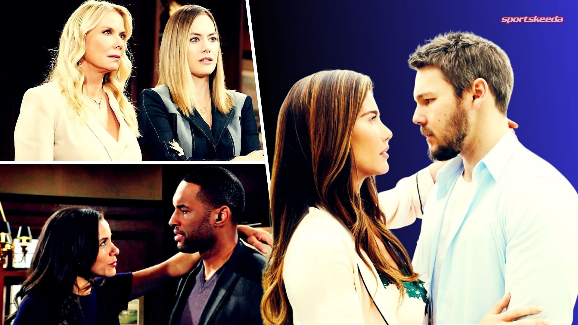 A still from The Bold and The Beautiful (Custom cover edited by Sportskeeda, images via CBS)