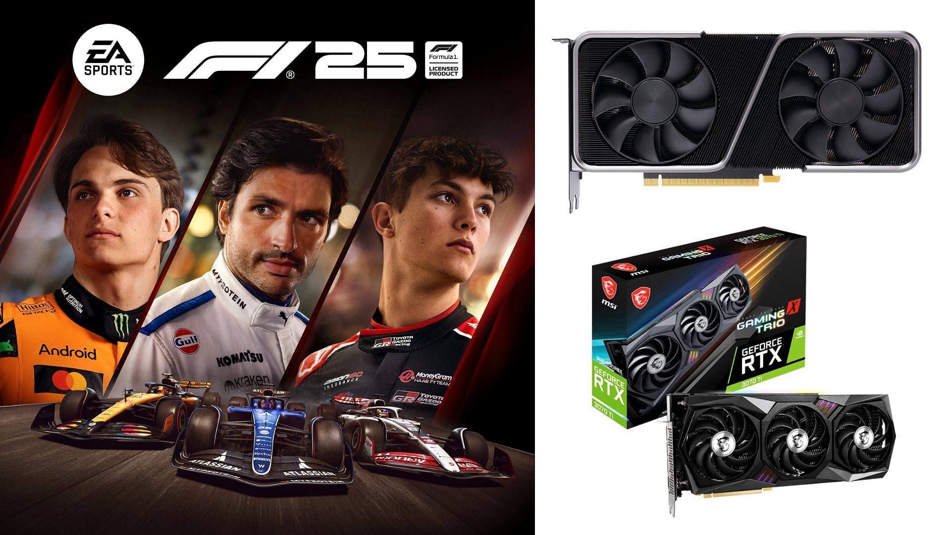 Best F1 25 settings for RTX 3070 and RTX 3070 Ti (Image via Electronic Arts)