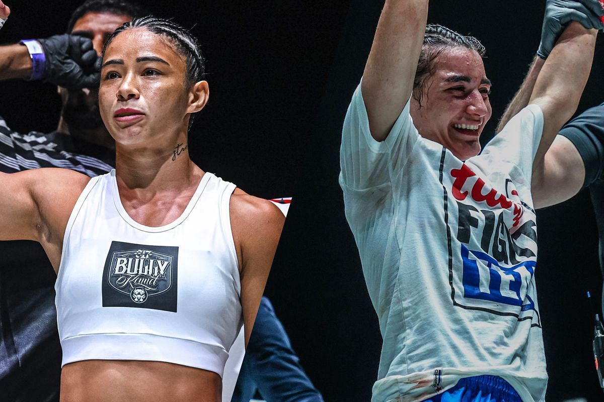Allycia Hellen Rodrigues (left) and Shir Cohen (right) | Image credit: ONE Championship
