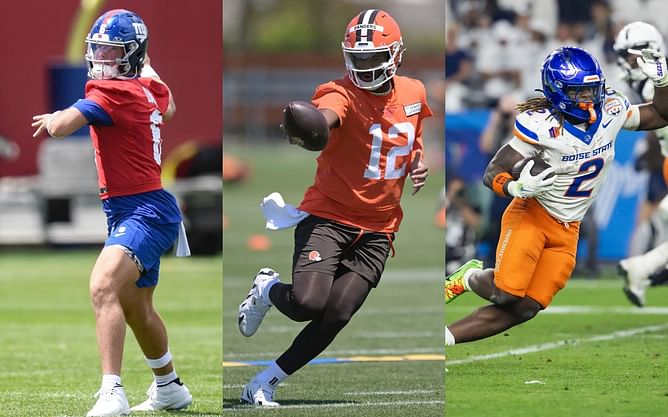 Shedeur Sanders beats Giants’ Jaxson Dart and Raiders’ Ashton Jeanty in Najee Harris’ scavenger hunt [WATCH]