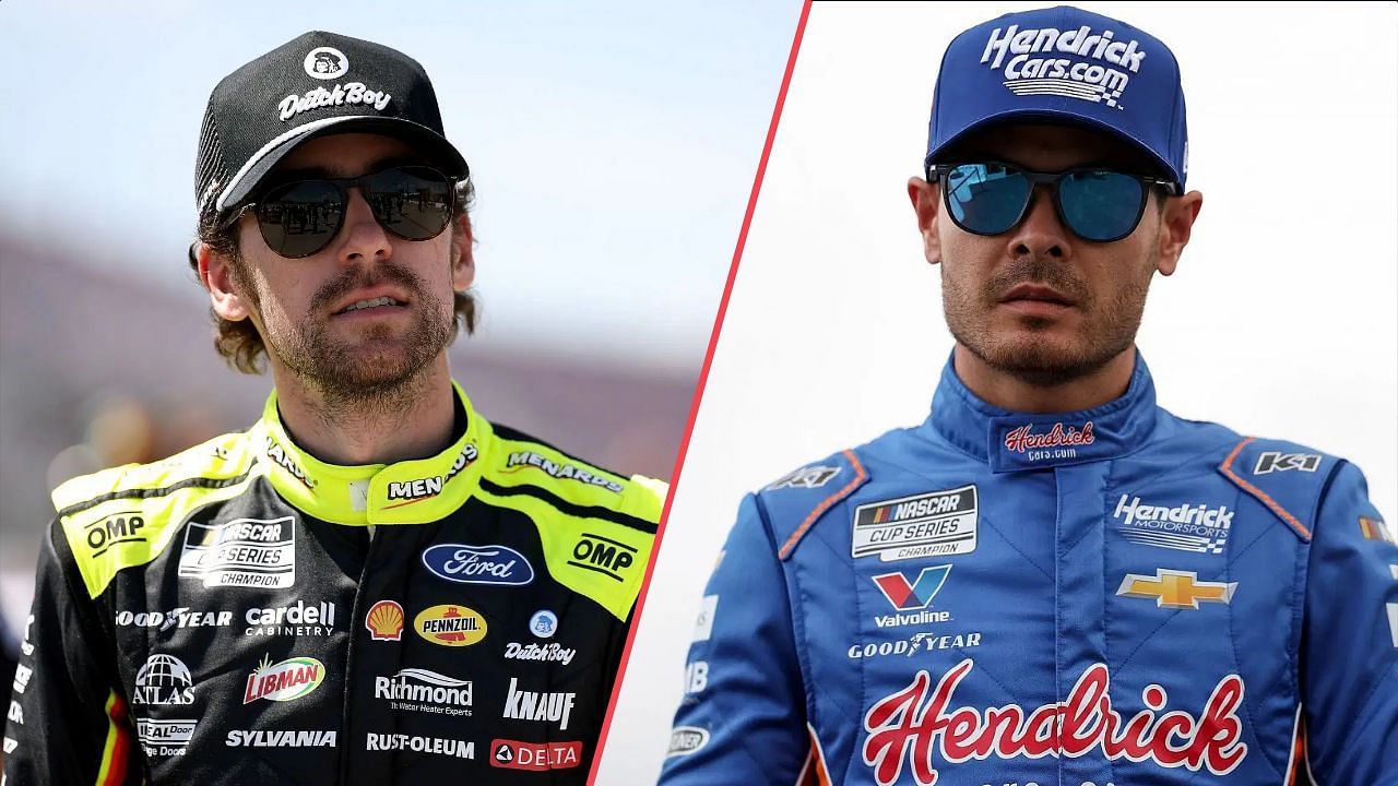 Ryan Blaney and Kyle Larson | Image via Getty