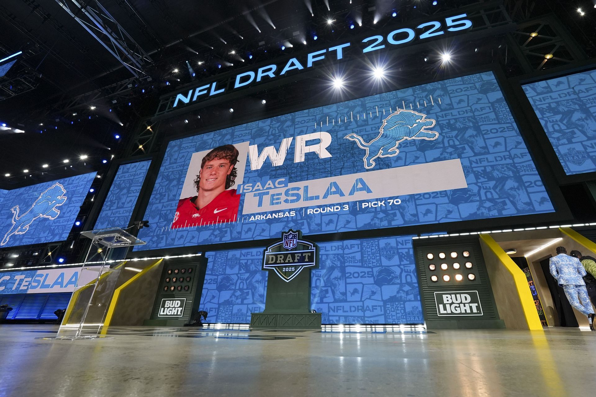 &quot;I hate them with burning passion&quot; - Lions rookie Isaac TeSlaa fires shots at Packers ahead of Week 1 matchup (Image credit: Getty)