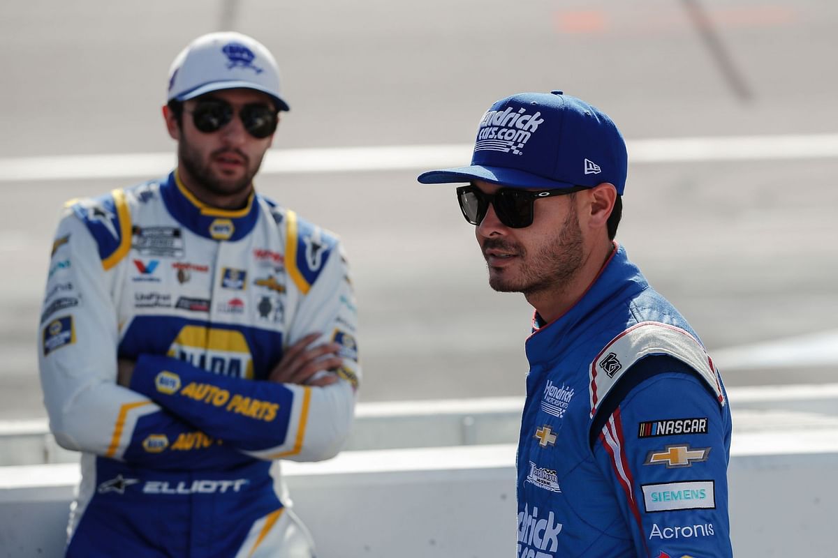 Kyle Larson is over 4x more dominant than Chase Elliott in one NASCAR metric