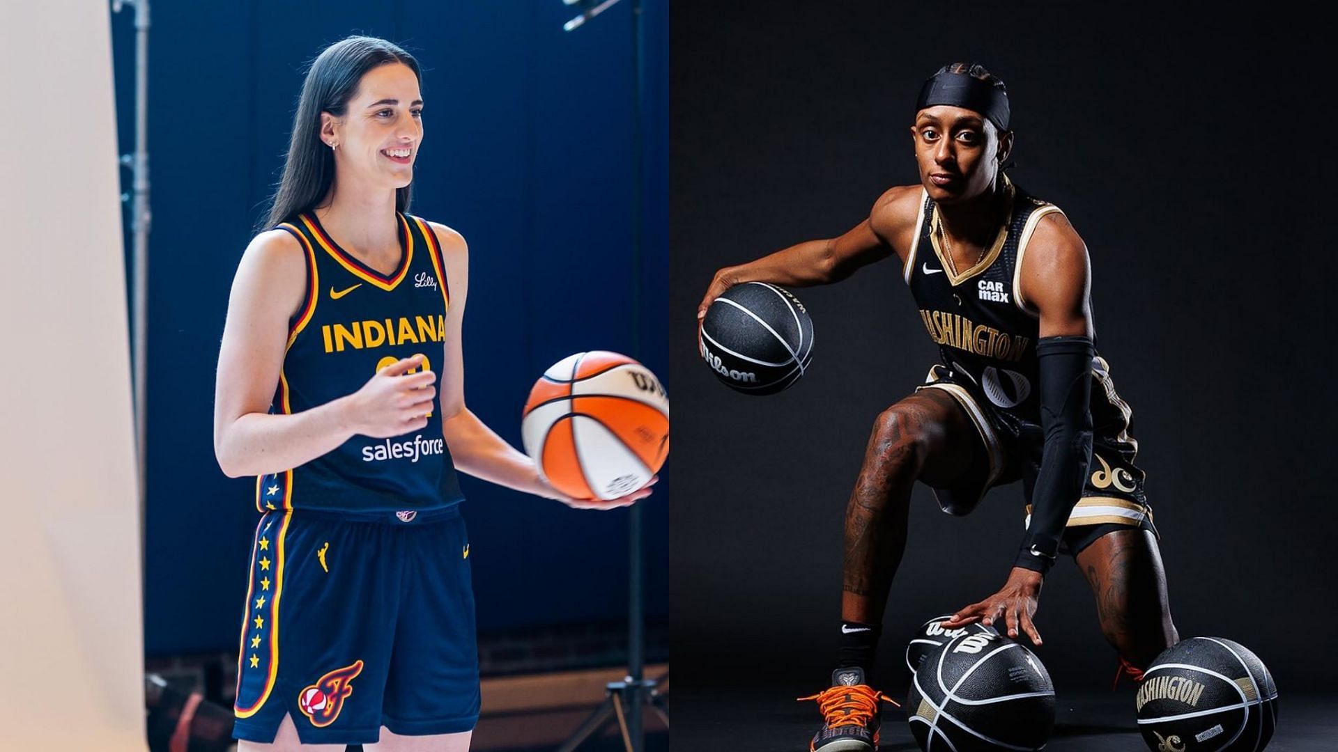 Washington Mystics vs Indiana Fever preseason game prediction and preview | May 3, 2025 (Photos: @indianafever, @washmystics/ IG)