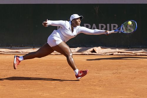 Townsend in action at the French Open Tennis Tournament. Roland-Garros 2025. - Source: Getty