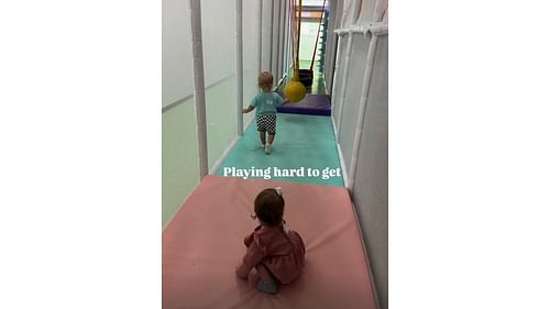 Jena Sims shared a shot of her kid and her friend's kid (Instagram/jenamsims)
