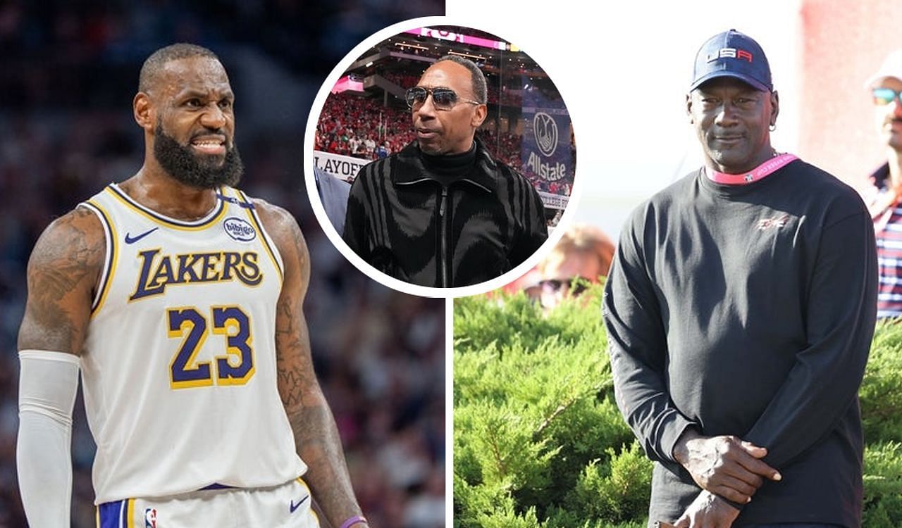 Stephen A. Smith takes aim at LeBron James and Rich Paul while defending Michael Jordan (Image credit: Imagn)