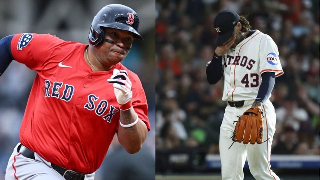 Rafael Devers and Lance McCullers Jr. [Source: Imagn]