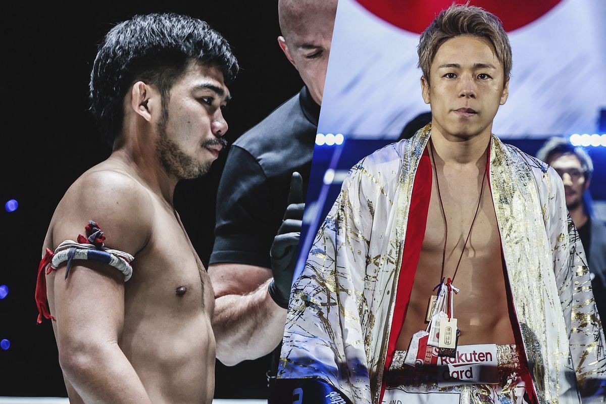 Prajanchai (left) and Takeru Segawa (right)