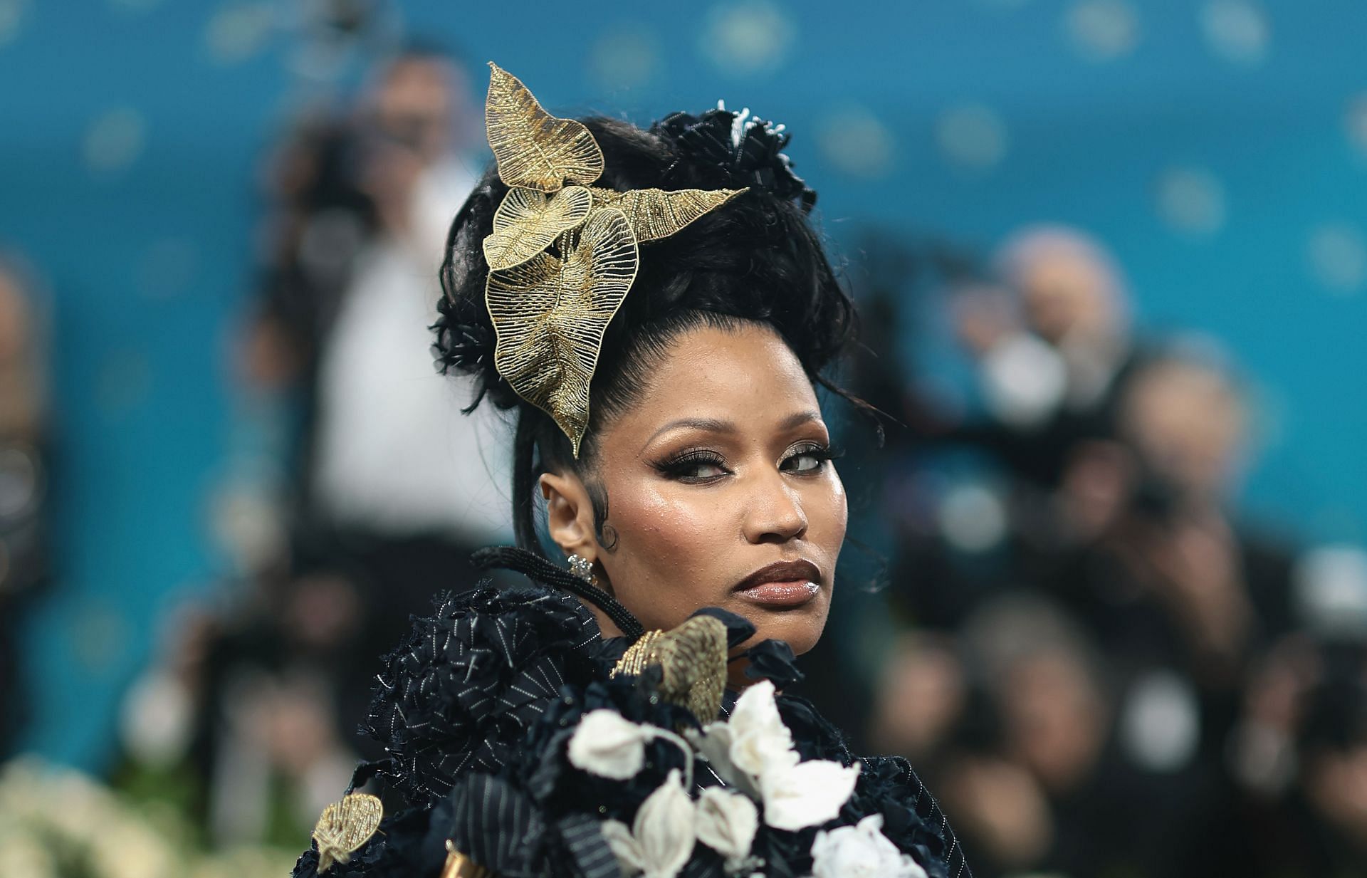 Nicki Minaj attends the 2025 Met Gala on May 05, 2025, in New York City. (Photo by Dimitrios Kambouris/Getty Images for The Met Museum/Vogue)