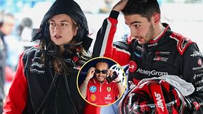 Watch: Esteban Ocon's race engineer Laura Mueller grimaces during his battle with Lewis Hamilton
