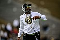 "You can't beat this !!! Good sh*t": Fans react as five-star OT Felix Ojo shares a snap with Coach Prime following weekend trip