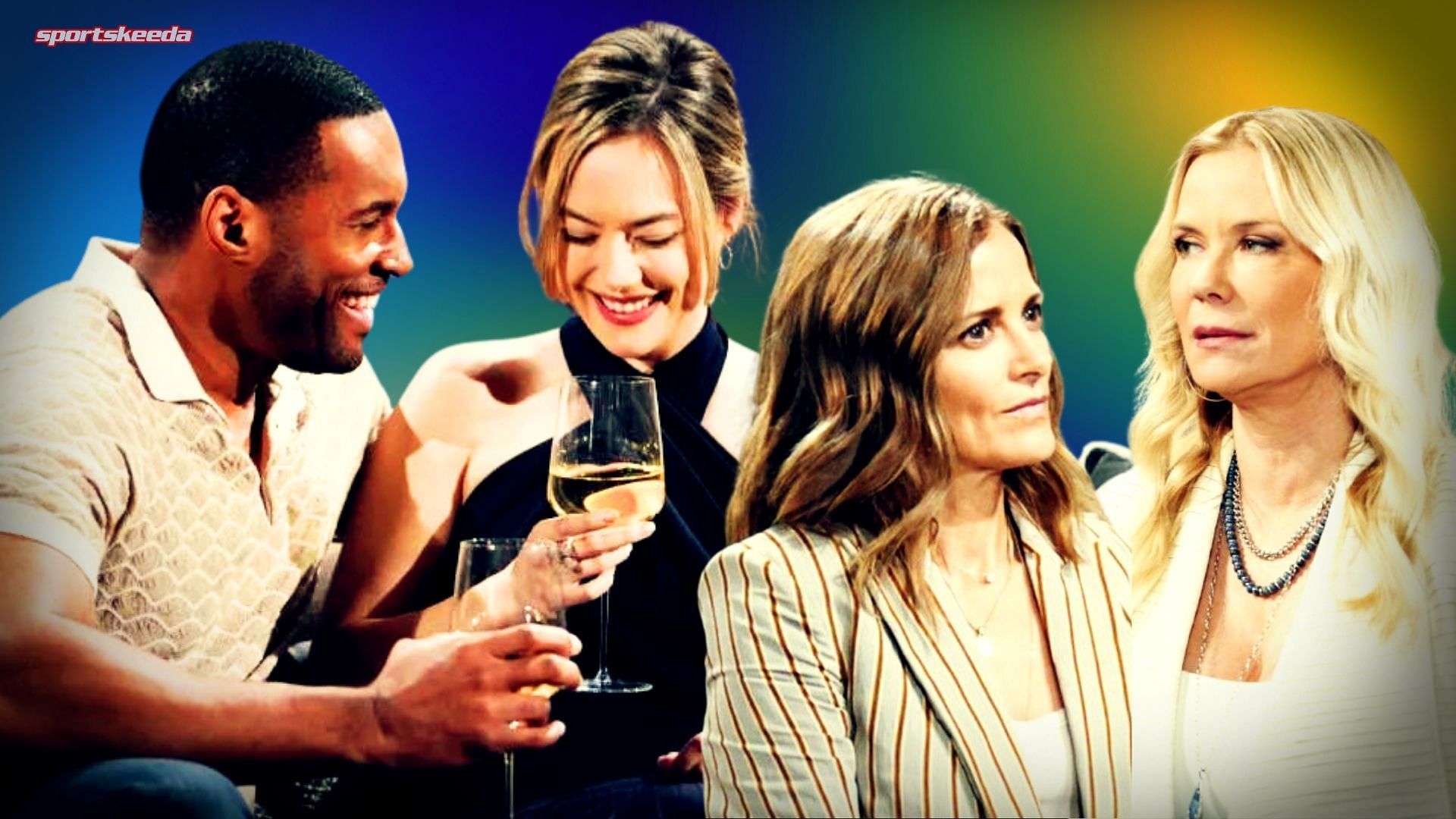 A still from The Bold and The Beautiful (Custom cover edited by Sportskeeda, images via CBS)