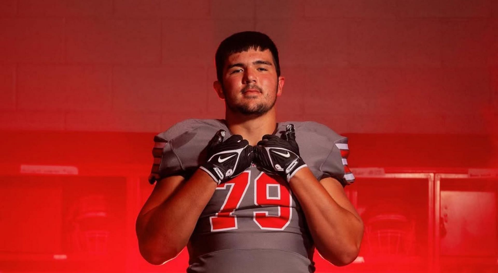 Five-star offensive tackle Jackson Cantwell (Credit-Instagram/jcantwell2499)
