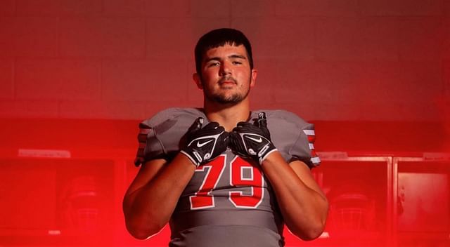 Five-star offensive tackle Jackson Cantwell (Credit-Instagram/jcantwell2499)