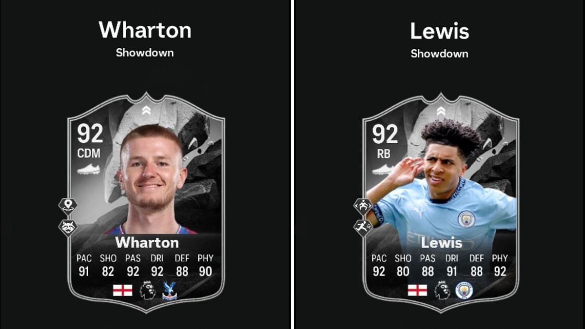 EA FC 25 Adam Wharton vs Rico Lewis Showdown SBCs: All tasks and cheapest solutions