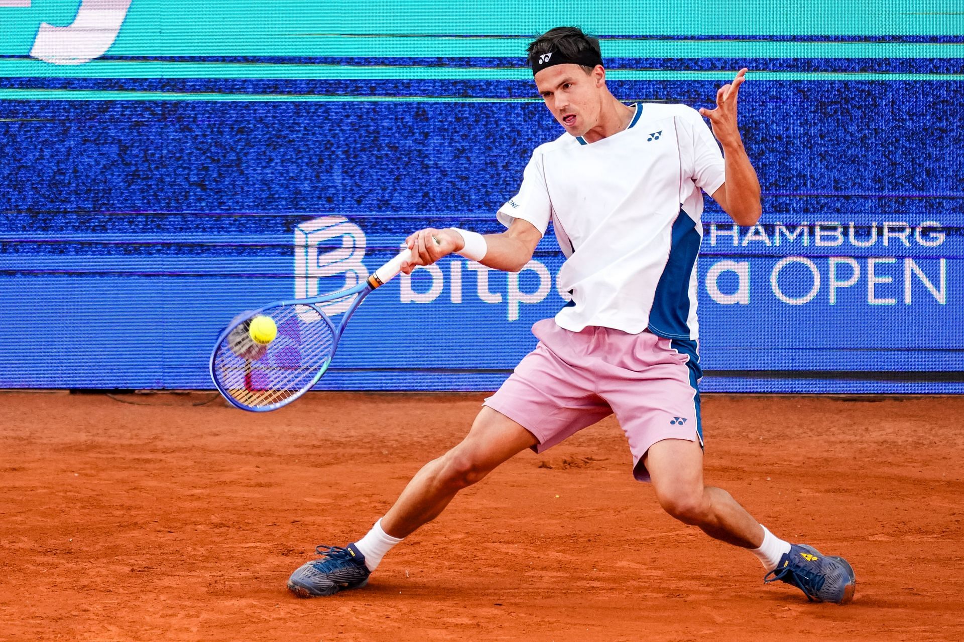 Daniel Altmaier at the Hamburg Open 2025. (Photo: Getty)