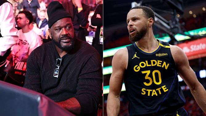 "Starting to break down" - Shaquille O'Neal makes concerning remark on Steph Curry's hamstring injury