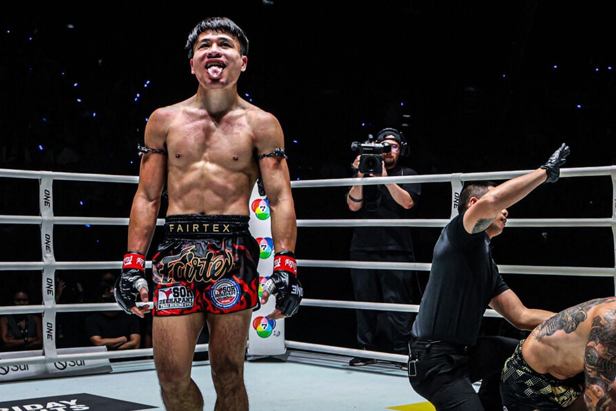 Thai rising star Jaosuayai recalls his first-ever Muay Thai fight. -- Photo by ONE Championship