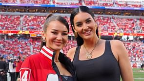 George Kittle's wife Claire drops 2-word reaction as Kristin Juszczyk turns heads in SBJ photoshoot